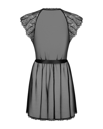 Кружевной халат Obsessive Romanesa peniuar L/XL