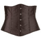 Корсет з відкритим бюстом Cottelli Collection Underbust Corset зі шнурівкою, чорний, XL