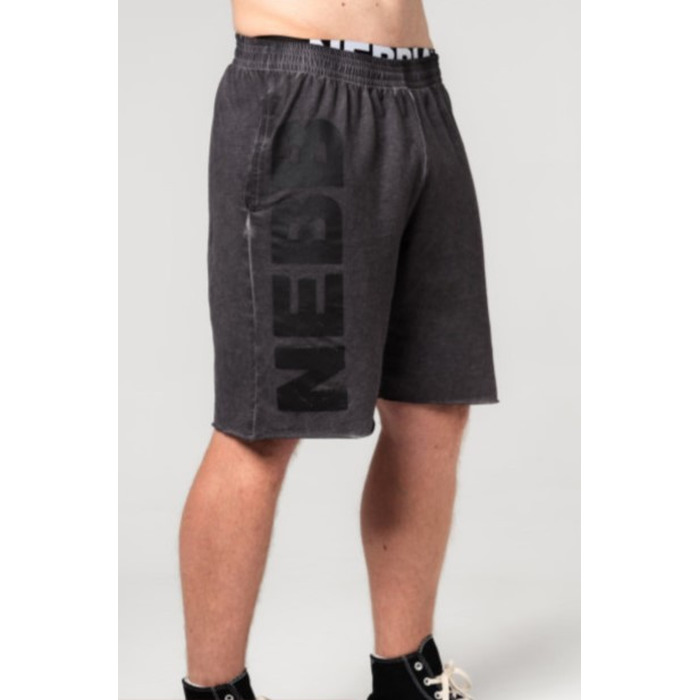 Шорти Nebbia Washed-off Gym Sweatshorts NO BS Black 367