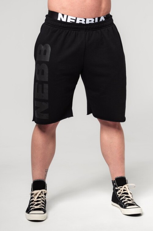 Шорти Nebbia Gym Sweatshorts NO BS Black 351