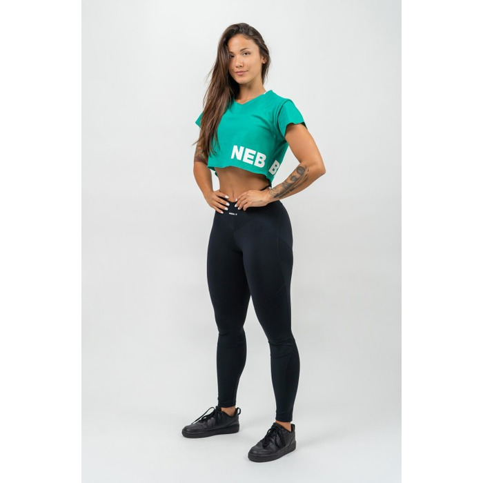 Топ Nebbia Oversized Crop Top Powerhouse Green 279