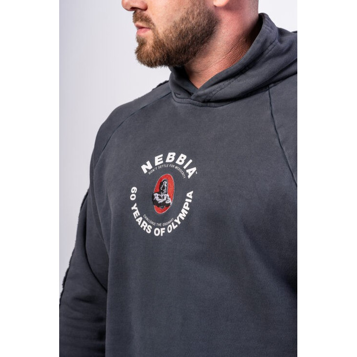 Худі Nebbia Washed Hoodie HERITAGE Black 793