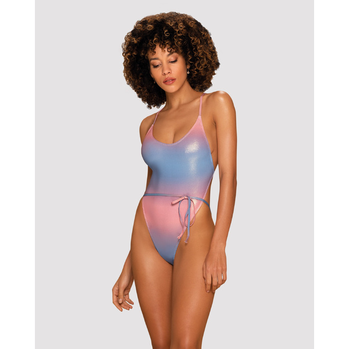 Купальник відрядний Obsessive Rionella різнокольоровий з градієнтом, M