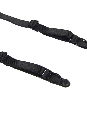 Сексуальный комплект белья Star Night с поясом для чулков, черный