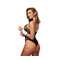 Комплект покоївки FISHNET DELUXE TUXEDO BUNNY TEDDY, OS
