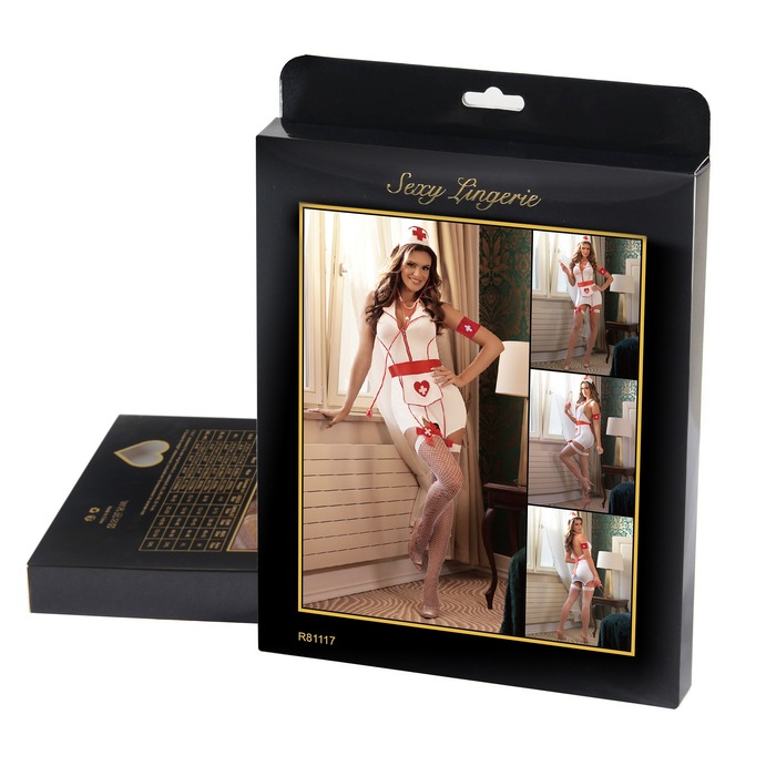 Сексуальный костюм медсестры Star Night, 4 предмета