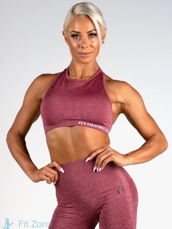 Топ Ryderwear Seamless Sport Bra Burgundy