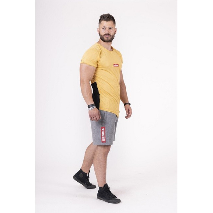 Футболка NEBBIA Red Label V-typical T-Shirt Yellow 142 Mustard