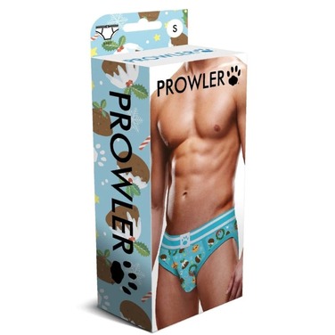 Чоловічі труси з новорічним принтом Prowler Christmas Pudding блакитні, XS