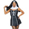 Костюм черниці Leg Avenue, S, Naughty Nun 2 предмети, чорний