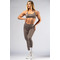 Топ Nebbia Open-Back Sports Bra POWER Light Brown ASH 890