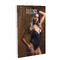 Костюм кролика Daring Intimates Classic Bunny, 3 предмети, чорний, S/M