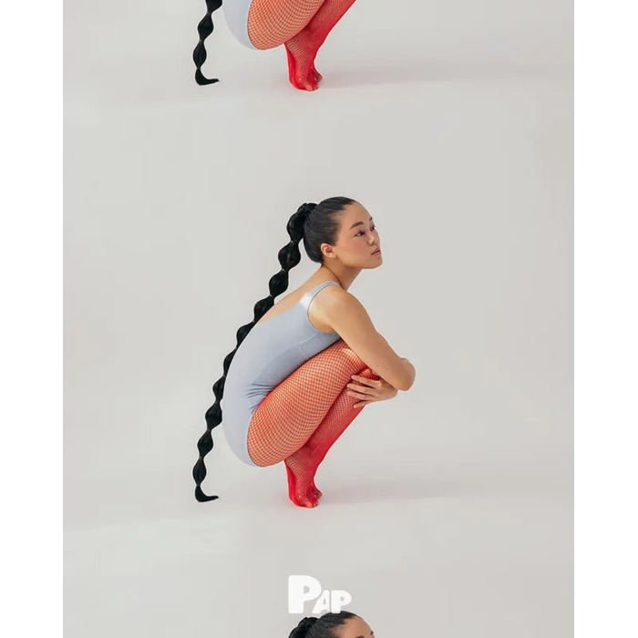 Колготки сетка телесные Leg Avenue O/S