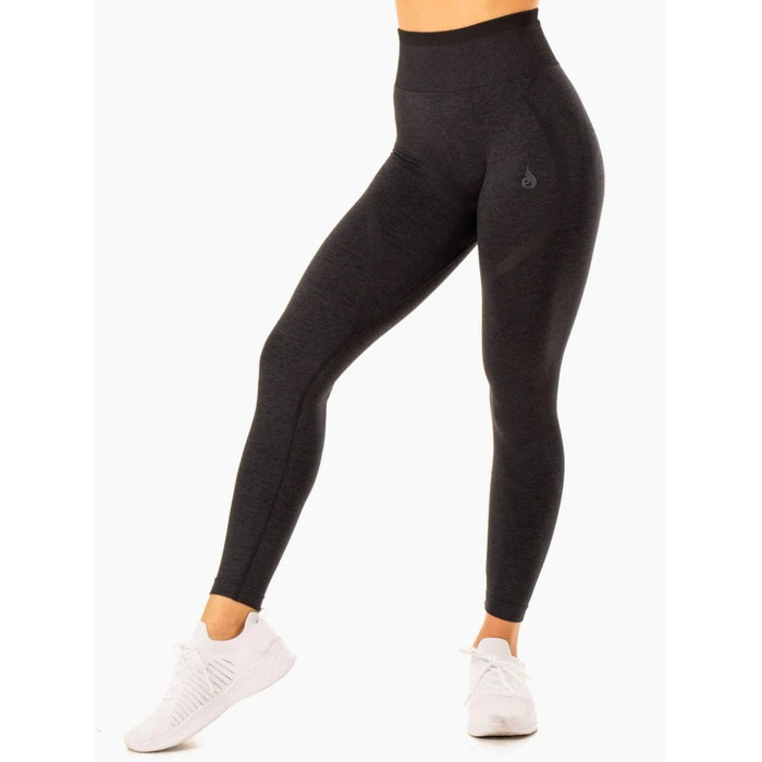 Леггинсы Excel Seamless High Waisted Leggings - Black Marl