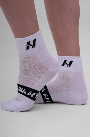 Носки NEBBIA 'EXTRA PUSH' Crew Socks White 128