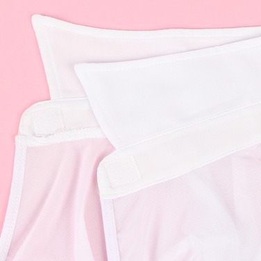 Костюм секретарки Star Night сорочка та спідниця, чорно-білий, XS-S