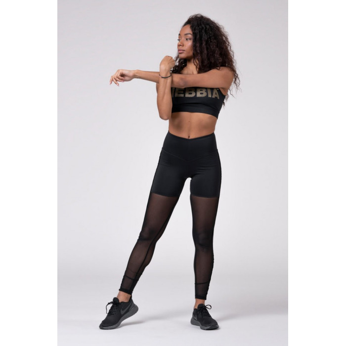 Топ Gold Mesh mini top 830 Black