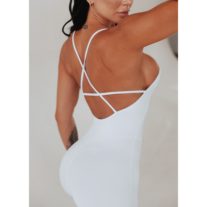 Комбінезон Fitzona WHITE ROMPER WITH CROSSED ON BACK