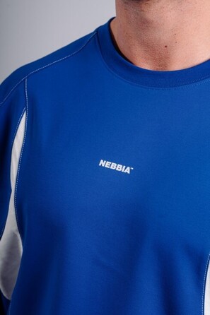 Футболка Nebbia Oversized Pump Cover T-Shirt PRIMAL Blue 871