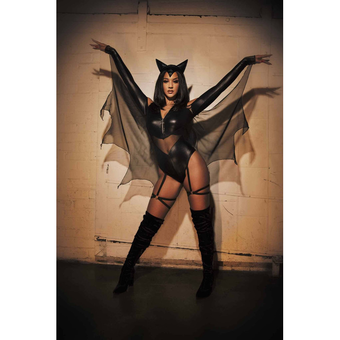 Костюм опівночі летючої миші Leg Avenue Midnight Bat S