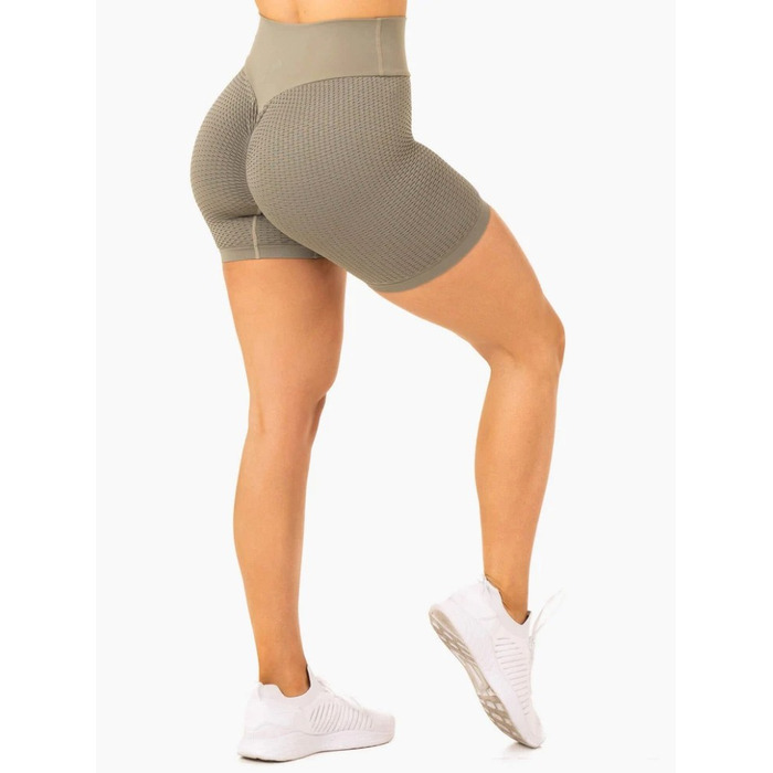 Шорты Honeycomb Scrunch Seamless Shorts - Khaki