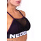 Топ Nebbia Triangle Mesh mini top 692 Bordo