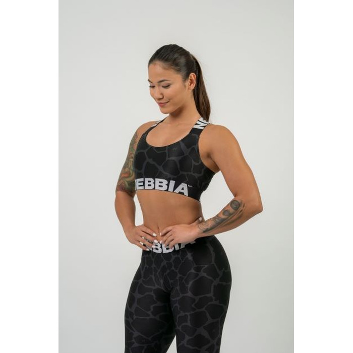 Топ NATURE-INSPIRED Sports bra Black 552