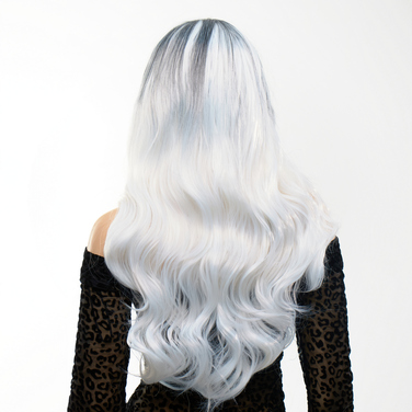 Перука довга хвиляста Fetish Hair балаяж блонд, 65 см