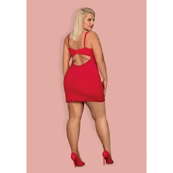 Пеньюар Obsessive XXL JOLIEROSE chemise