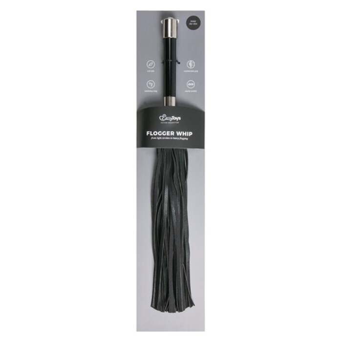 Плетка Easy Toys Long Flogger With Metal Grip