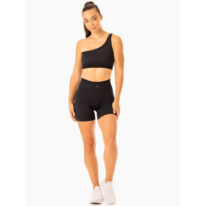 Шорты Excel Seamless High Waisted Shorts - Black Marl
