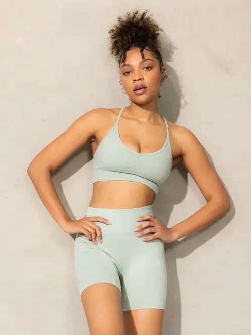 Топ Ryderwear Stonewash Seamless Sports Bra - Mint Stonewash