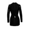 Сукня Noir Handmade F246 Noir M вінілова з золотими ґудзиками