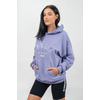 Худі Nebbia Branded Oversized Hoodie Gym Rat Light Purple 256