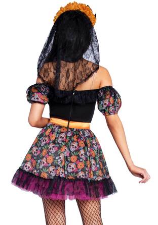 Костюм Катрины Leg Avenue Marigold Catrina Dress M
