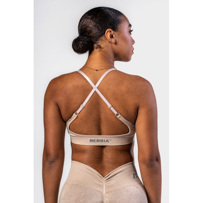 Топ Nebbia Medium-Support Sports Bra TOTALLY SEAMLESS Cream 305