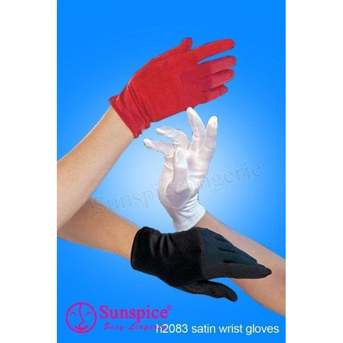 Сексуальные перчатки короткие Sunspice красные