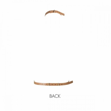 Портупея Bijoux Indiscrets MAZE - I Harness Brown, екошкіра