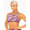 Топ Ryderwear Camo Seamless Sports Bra Burgundy