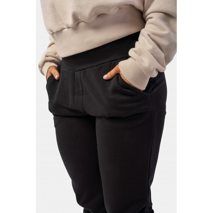 Штани High-Waist Loose Fit Sweatpants 'Feeling Good' 409 Black