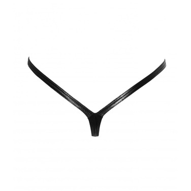 Стринги з малюнком Noir Handmade P009 Snake wetlook thong - XL