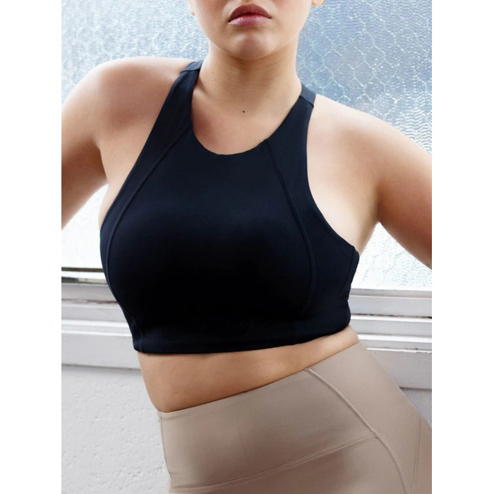 Топ NKD Frame Long Line Sports Bra - Black