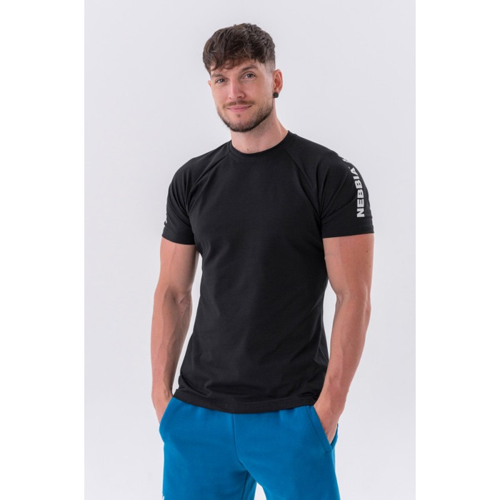 Футболка Nebbia Sporty Fit T-shirt 'Essentials” Black 326