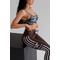 ТОП MILITARY BROWN TOP WITH TULE  CUTOUT 14323