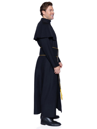 Костюм католицького священика Leg Avenue Priest 2 предмети, чорний, M/L
