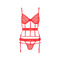 Корсет KYOUKA CORSET red S/M - Passion