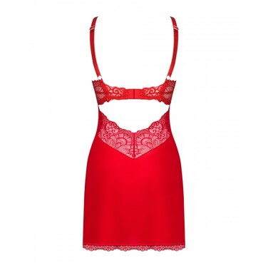 Комплект Obsessive Loventy сорочка та стрінги S/M