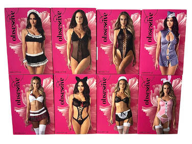 Прозрачный корсет с кружевными вставками и стринги Obsessive Lacelove красный, XS/S