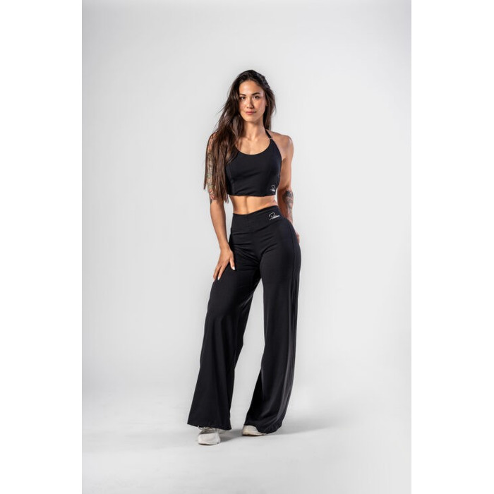 Штани Deni x NEBBIA High-waist Flared Pants Black 312
