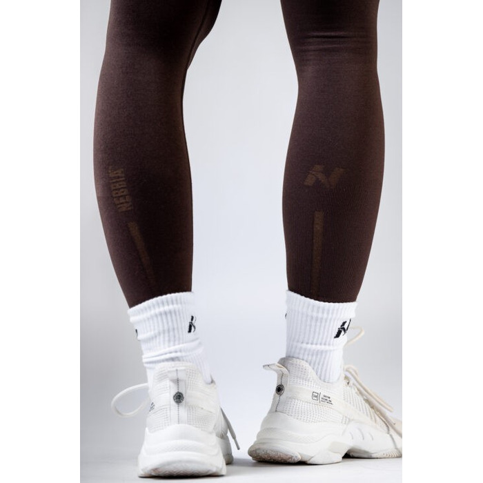 Легінси Nebbia High-Waist Push-Up Leggings POWER Dark Brown 888